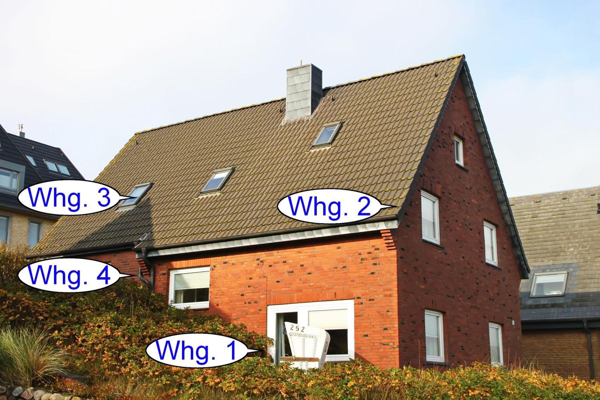 Haus Atlantis, Kaminwohnung 1 * Hörnum